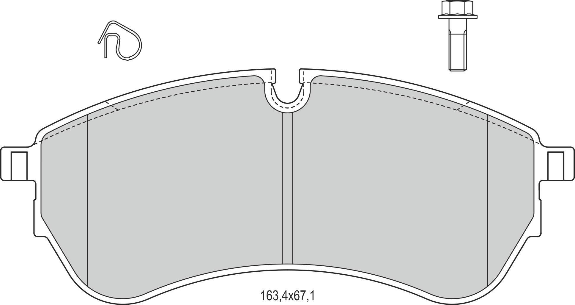 DISK BALATA ON TEK TEKER 