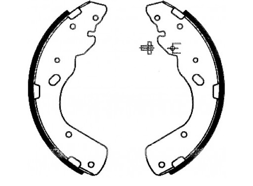 PABUCLU BALATA ARKA (295X55,6mm)