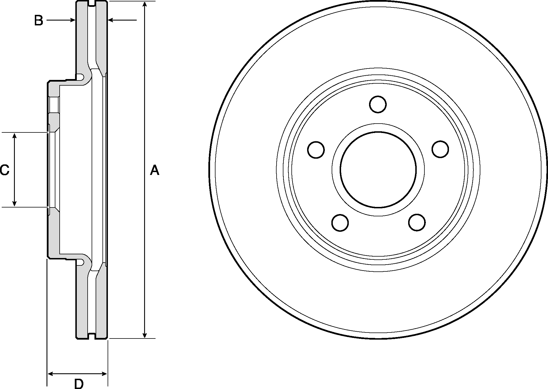 FREN DISK ON HAVALI (266mm) 