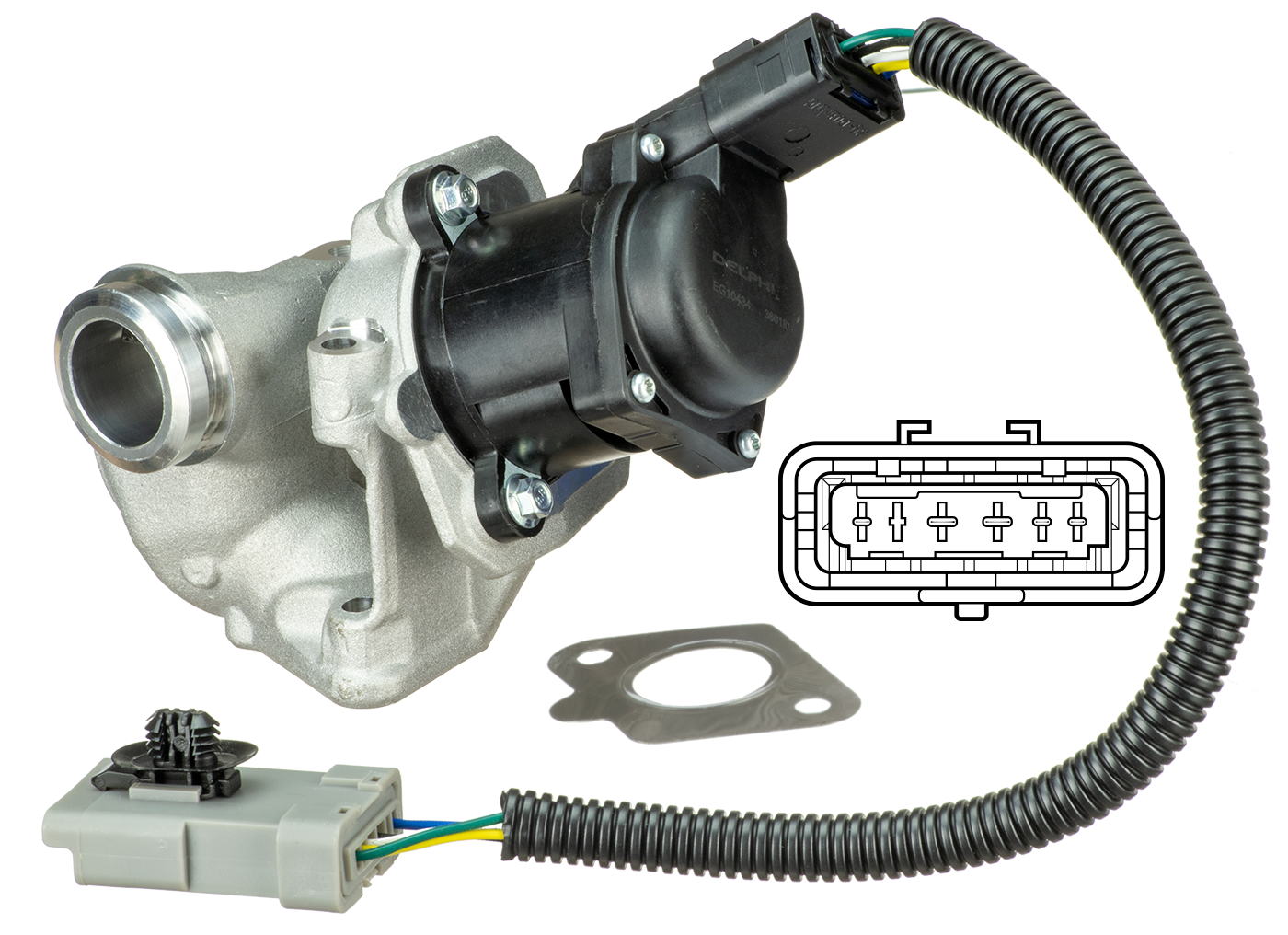 EGR (KABLOLU)C.MAX 1.6TDCI 03> 