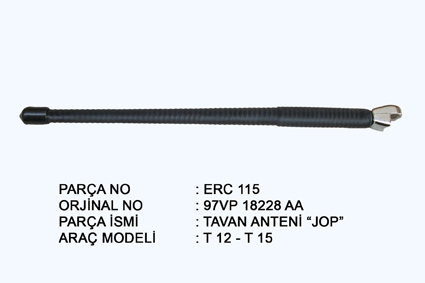 TAVAN ANTENI (JOP) TRANSIT T.12/T.15 93>99