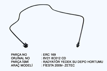 EK SU DEPO HORTUMU FIESTA B.MAX 1.0ECOBOOST 12>