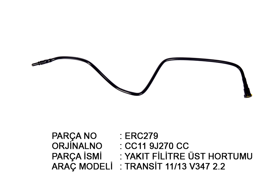 YAKIT FILITRE UST HORTUMU TRANSIT V.347 2.2 12>
