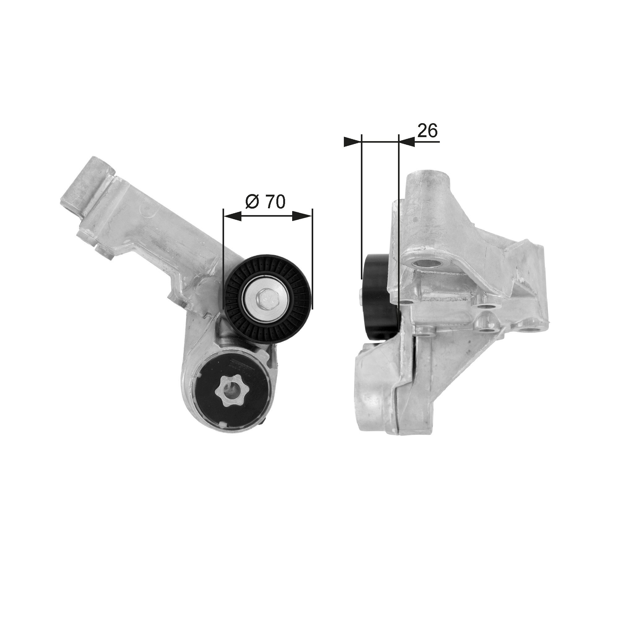 ALTERNATOR KAYIS GERGISI KOMPLE CONNECT BM 02>