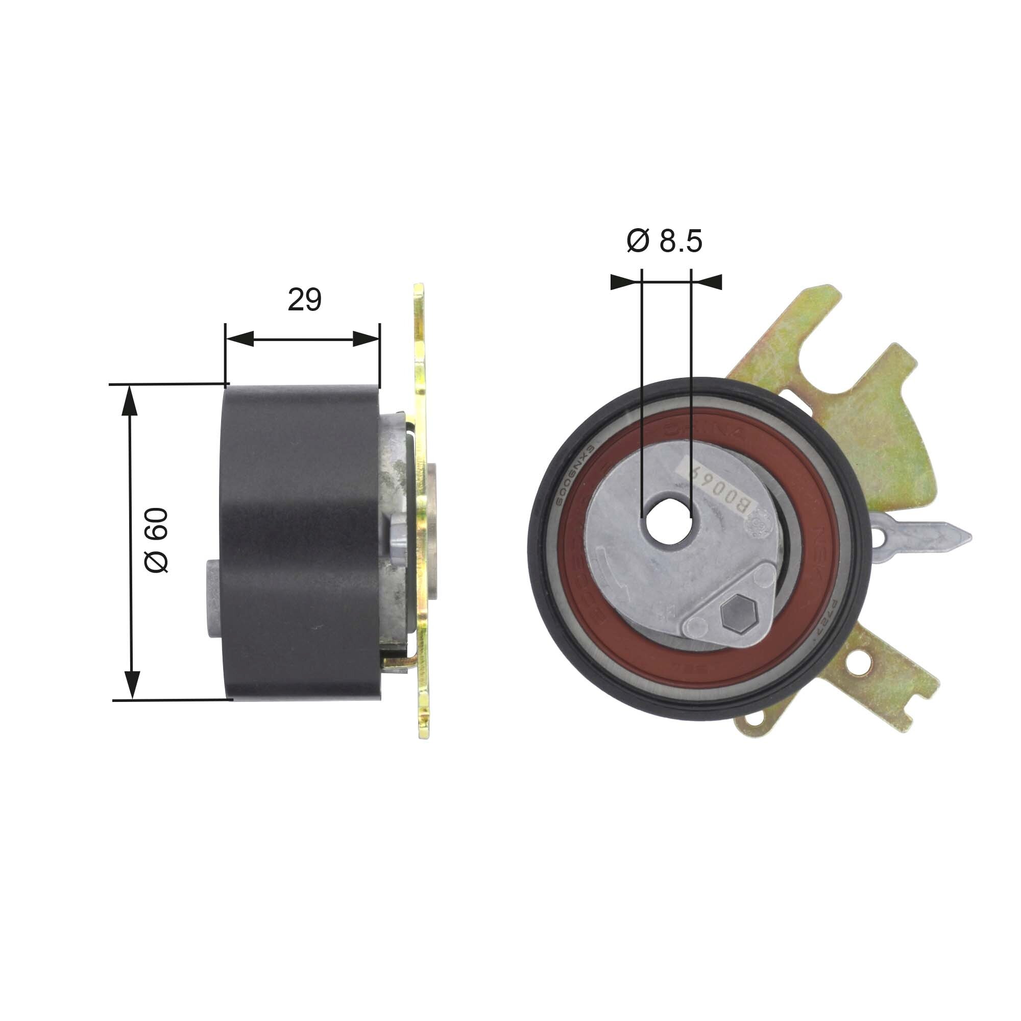 GERGI RULMANI 16V FOCUS 2.0 TDCI 04>