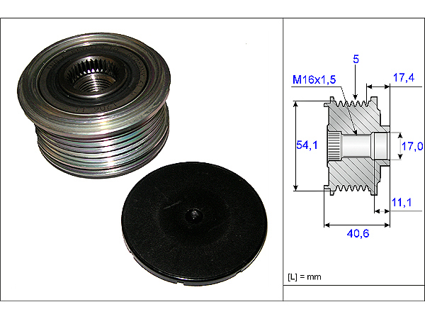 ALTERNATOR KASNAGI CLIO III 1.5DCI 04>