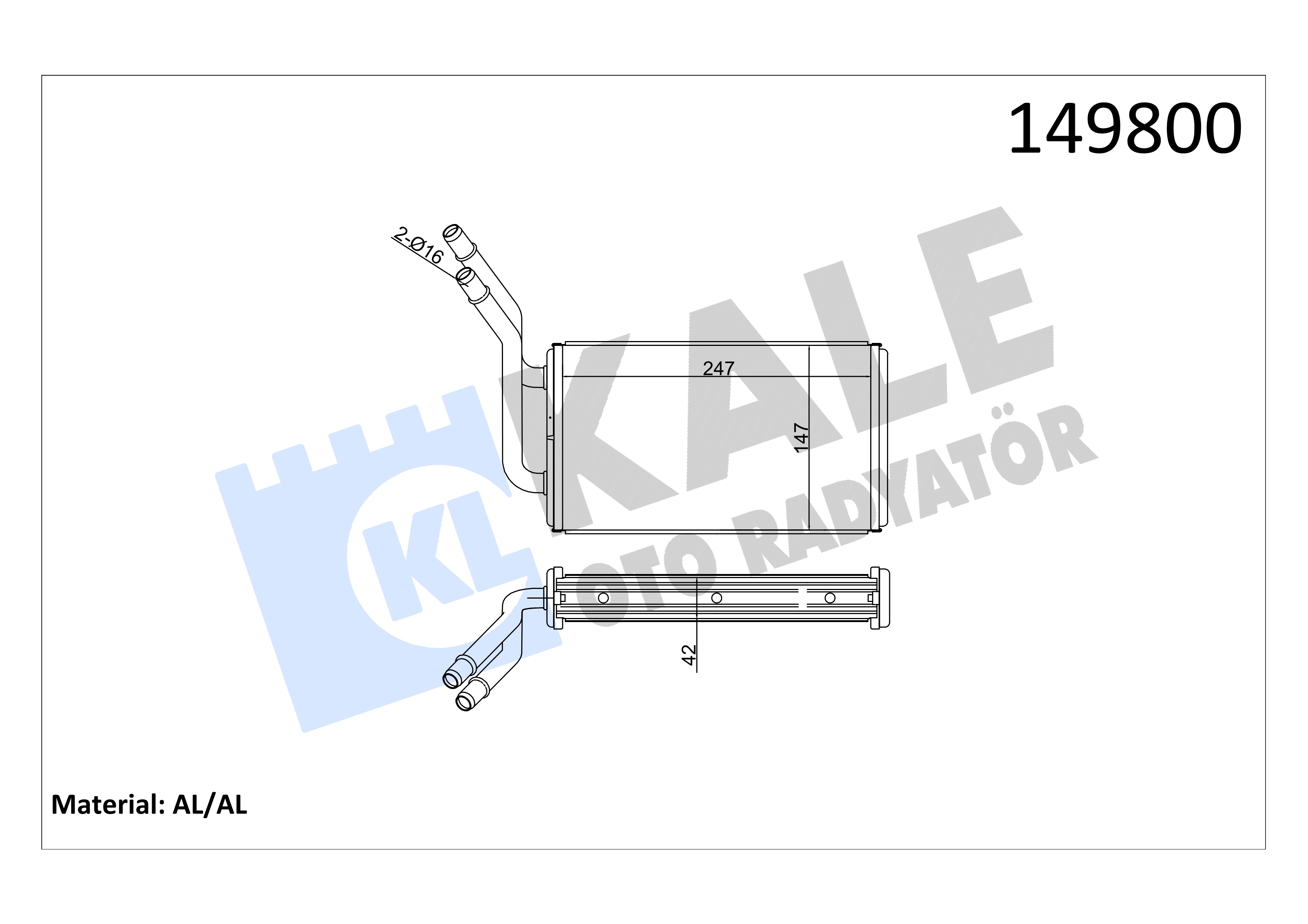 KALORIFER RADYATORU SPRINTER W901-903-904 95>00