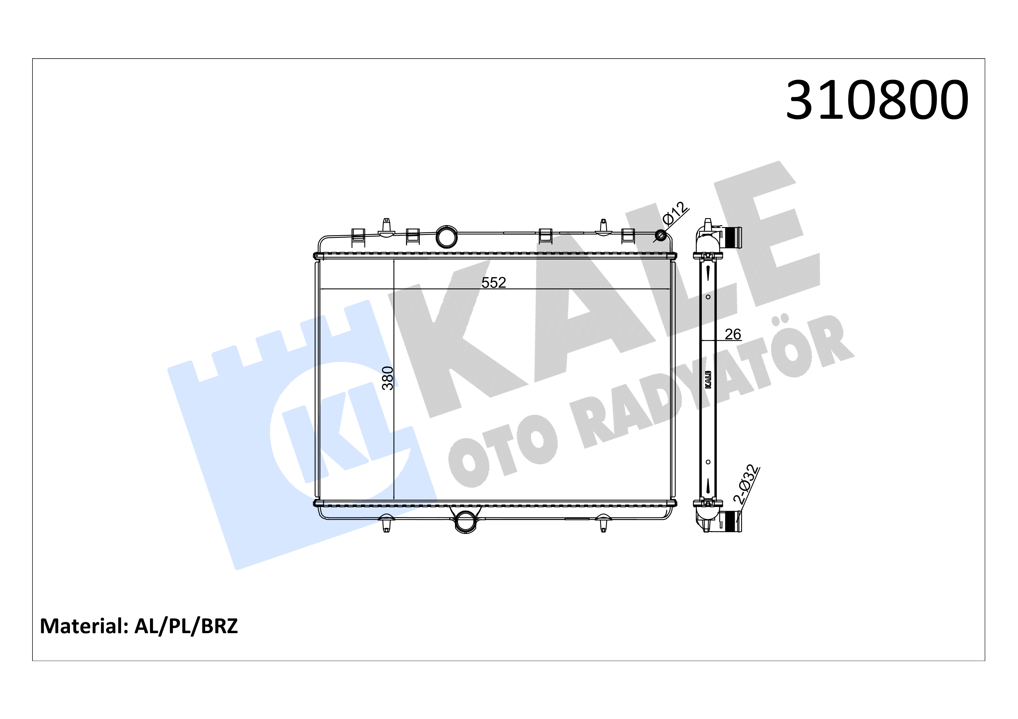 RADYATOR BREYZING BOXER-JMPR-DUCATO 2.2HDI 06>