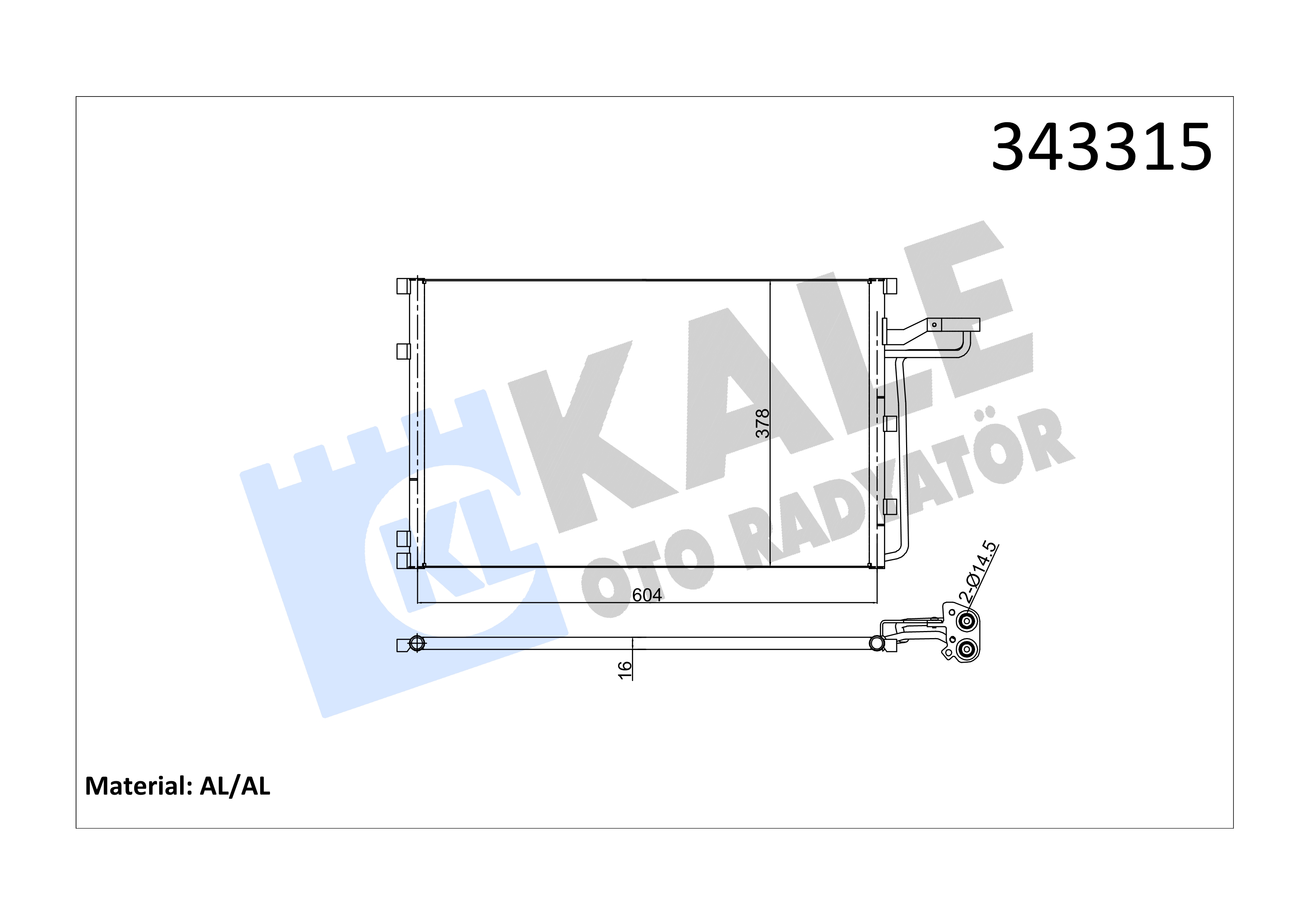 KLIMA RADYATORU VOLVO C30 2.4I T5 06>