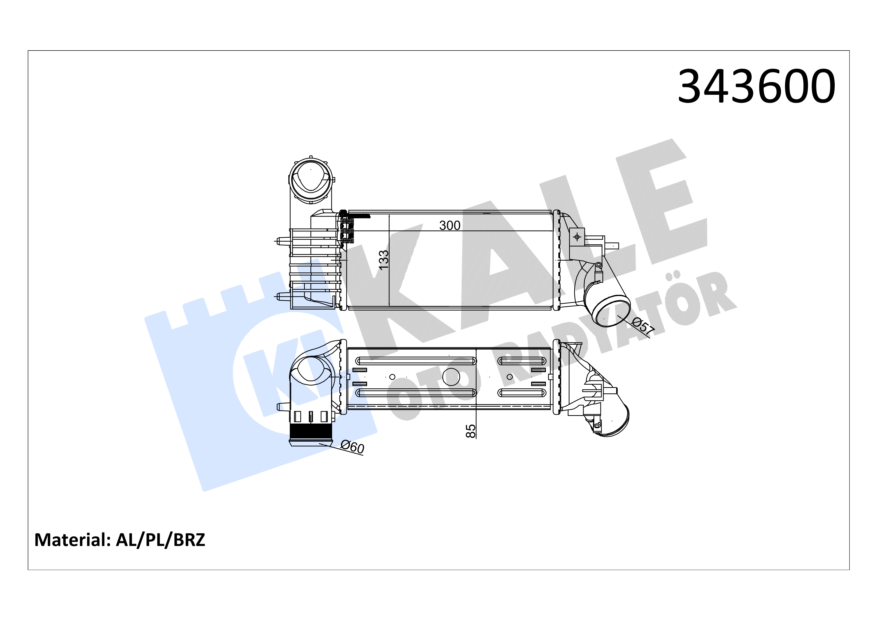 TURBO INTERCOL HORTUM C3-C4-C ELYES-207-208-301