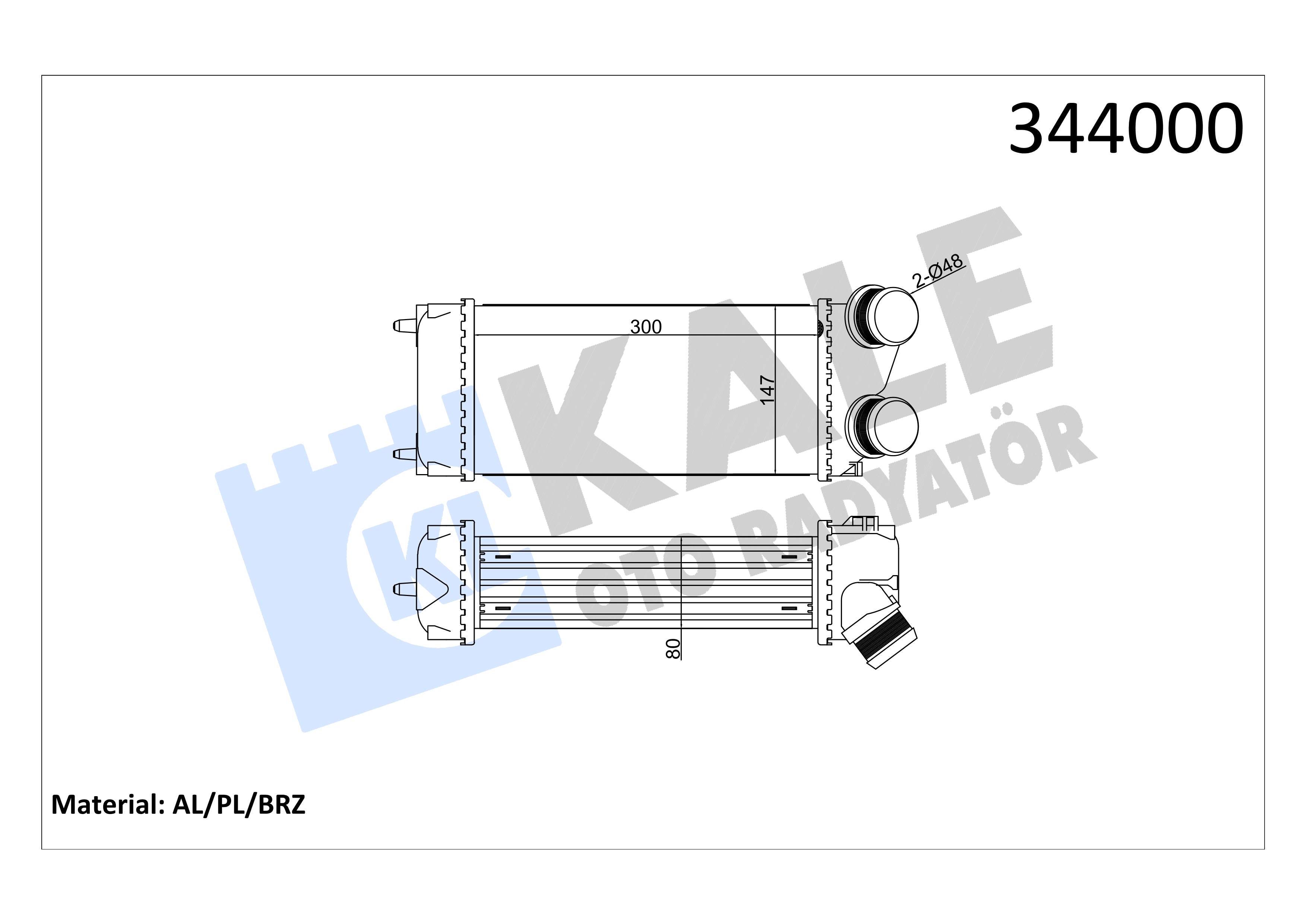 TURBO RADYATOR C4-C4 PCASSO-P.307-307 RESTYL