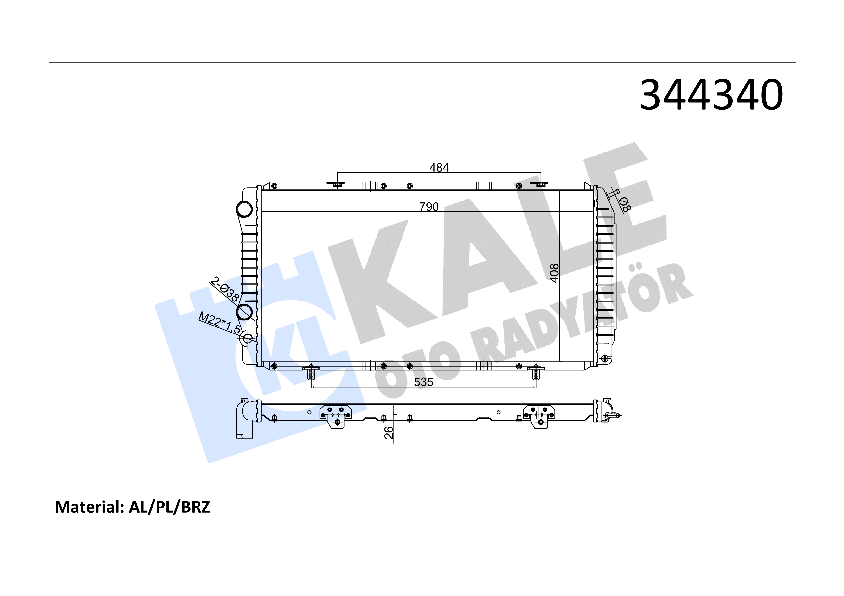 SU RADYATORU BOXER DUCATO brezing 2,5-2,8 96>06