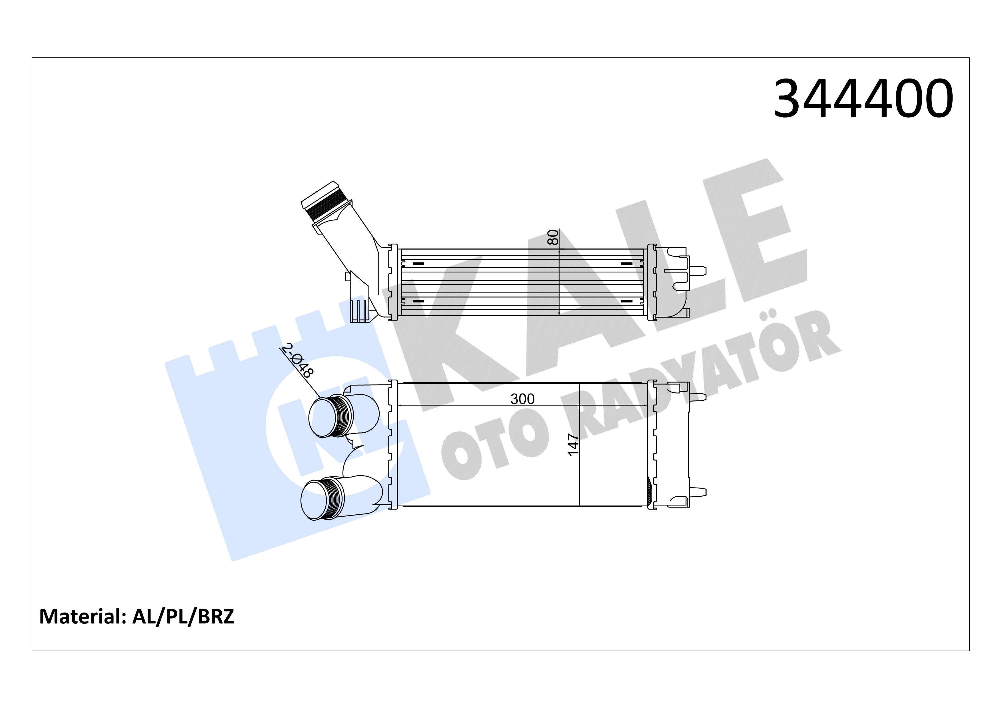 TURBO INTERCOL HORTUM C3-C4-C ELYES-207-208-301