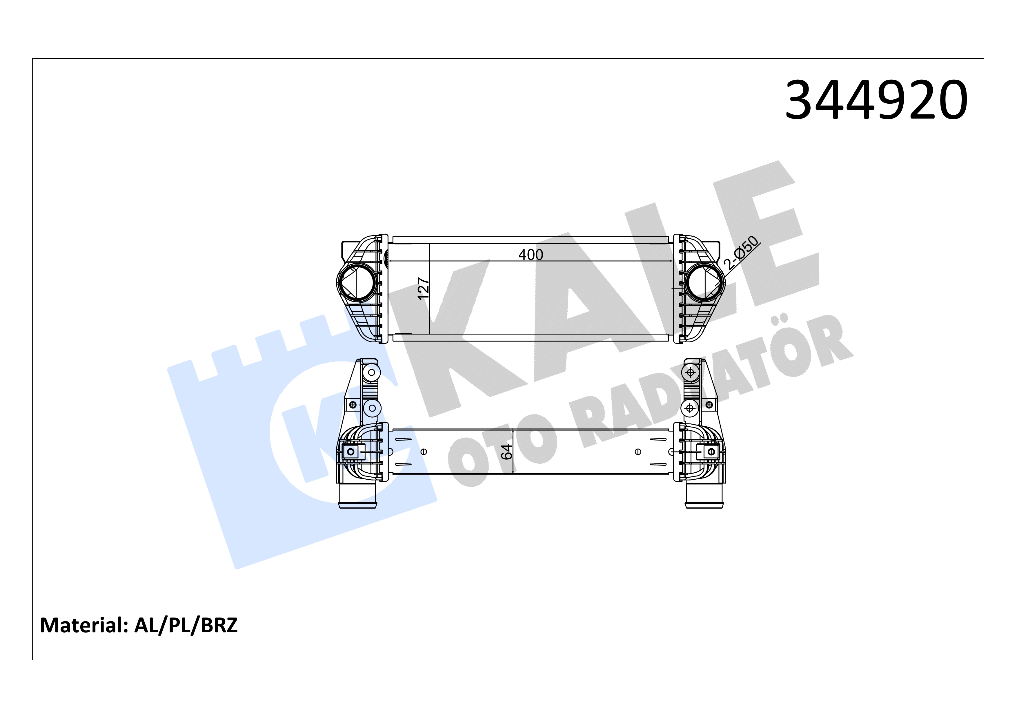 ARA S0GUTUCU (INTERCOOLER) CONNECT BM 07>