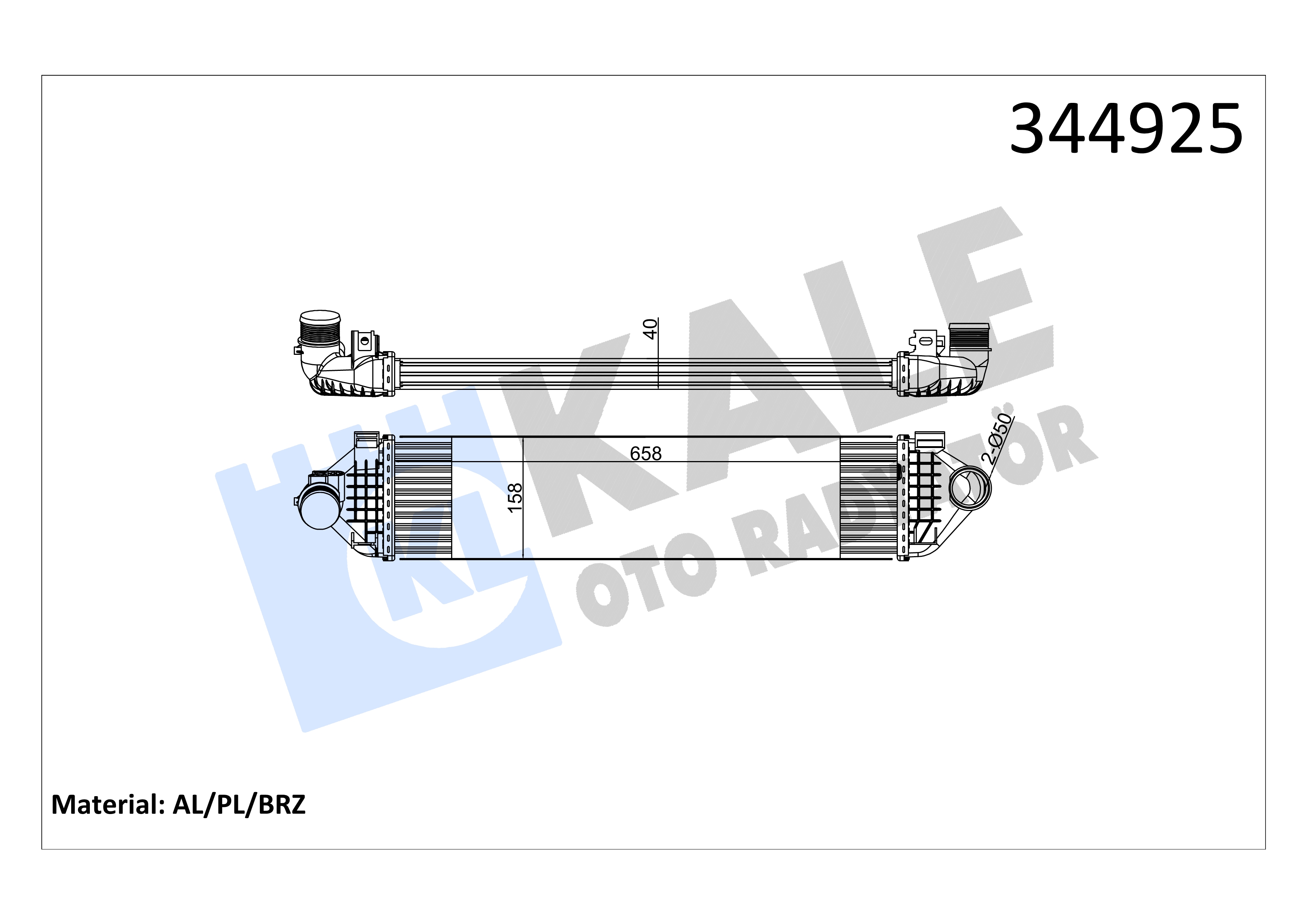 INTERCOOLER(ARA SOGUTUCU)FIESTA FUSION 1.6TDCI 02>