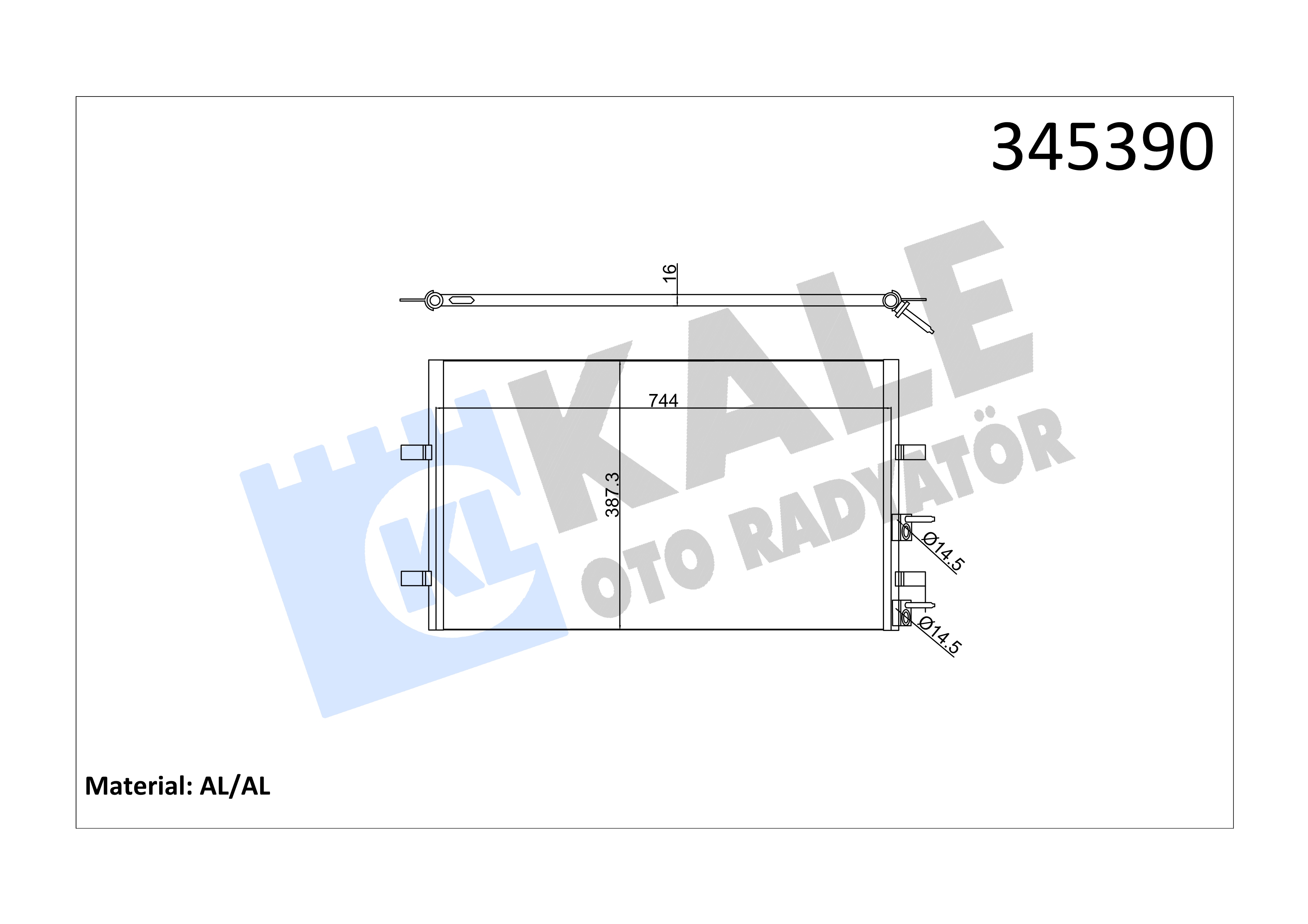 KLIMA RADYATORU TRANSIT V.347 2.4TDCI 06>