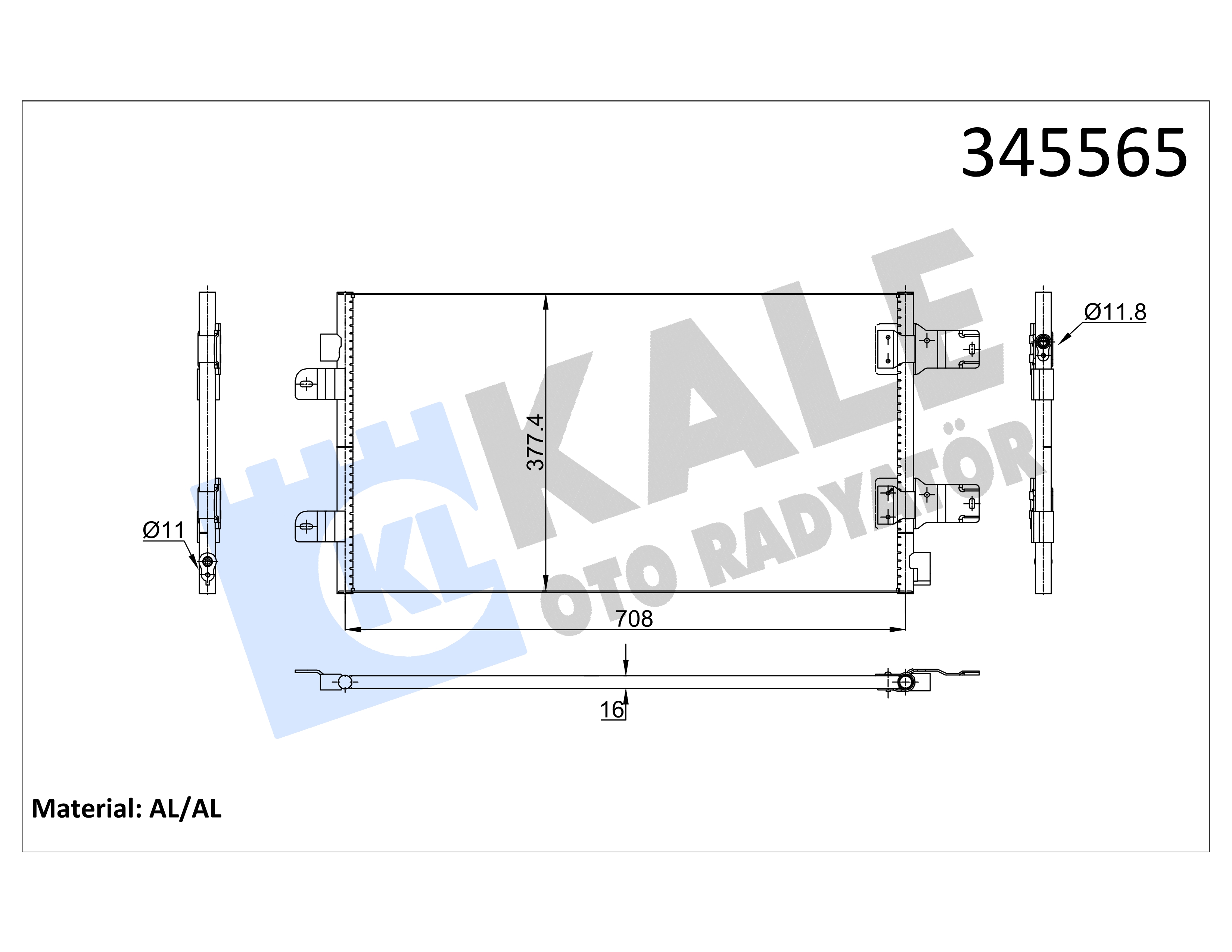 KLIMA RADYATORU MOVANO/MASTER  II 2.5 DCI-CDTI 06>