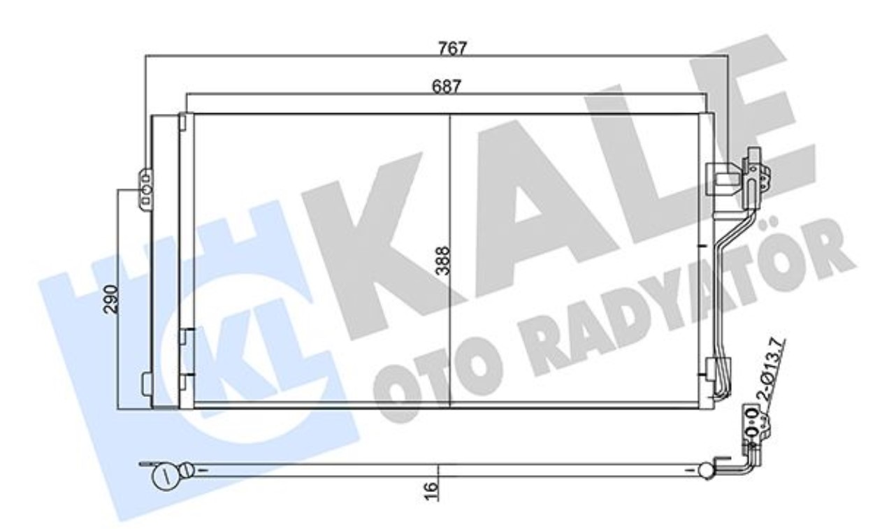 KLIMA RADYATORU 639 VITO VIANO 04>10