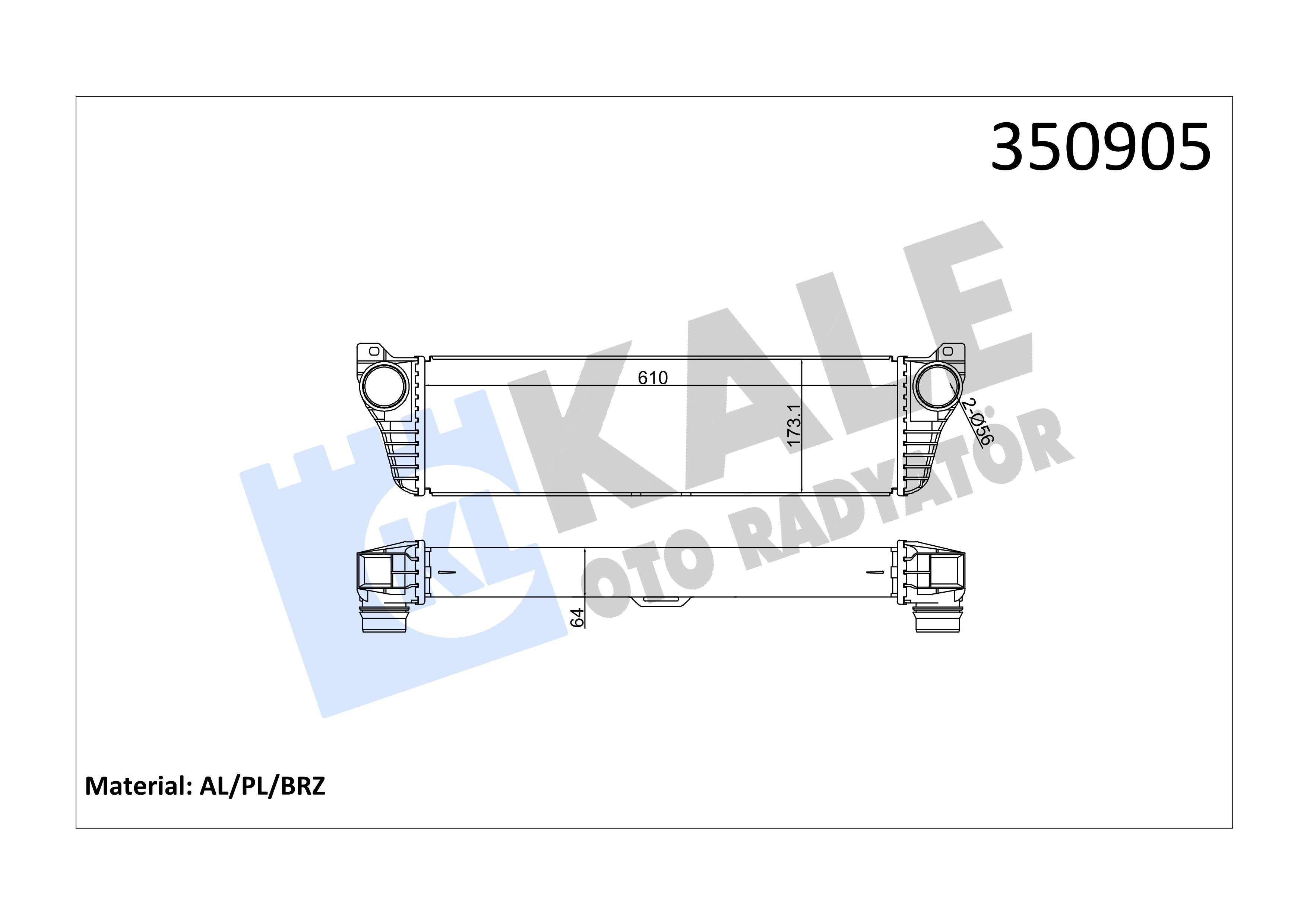 INTERKOL RADYATORU DV10 2.0 HDI