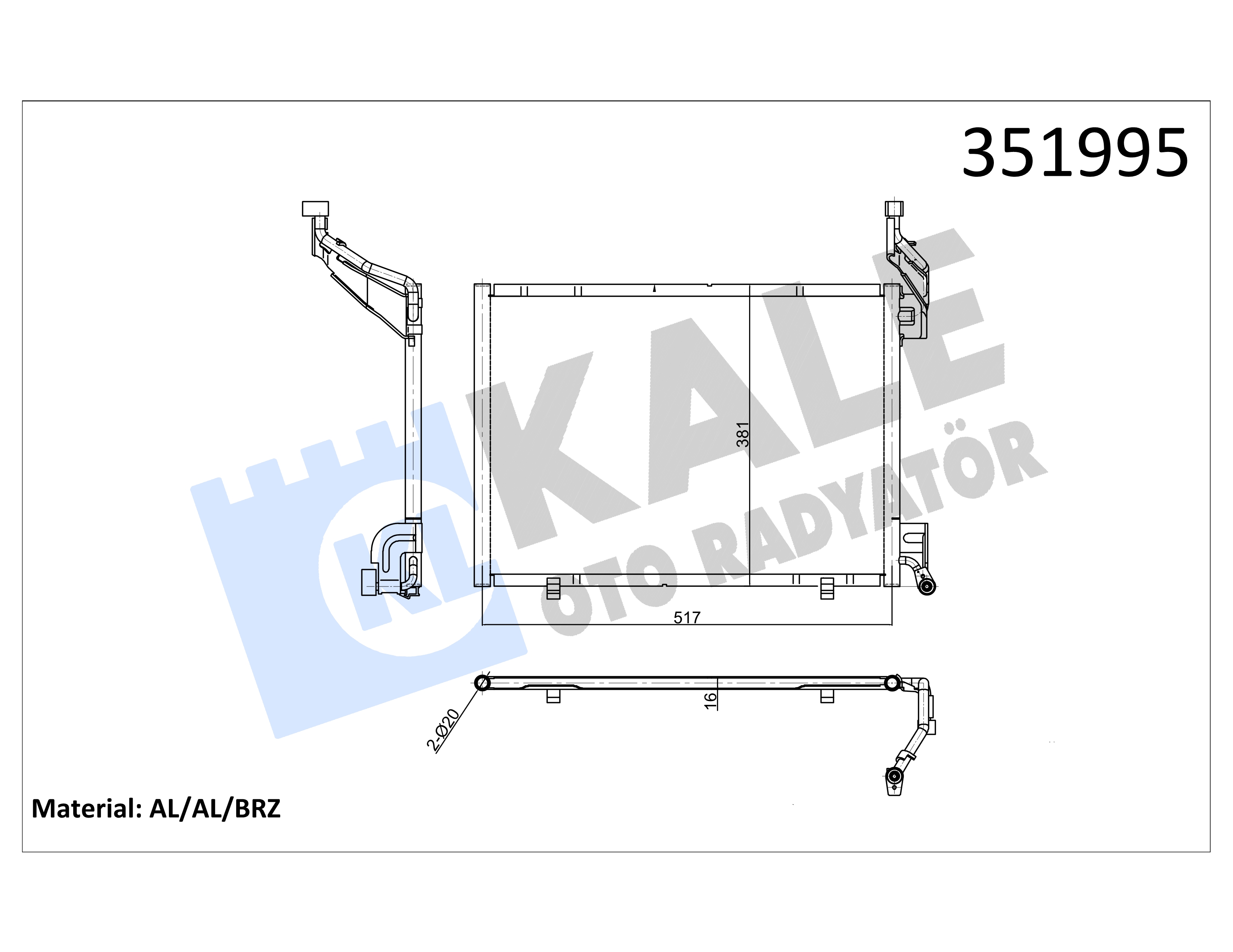 KLIMA RADYATORU FIESTA B.MAX COURIER 1.6 TDCI 14>