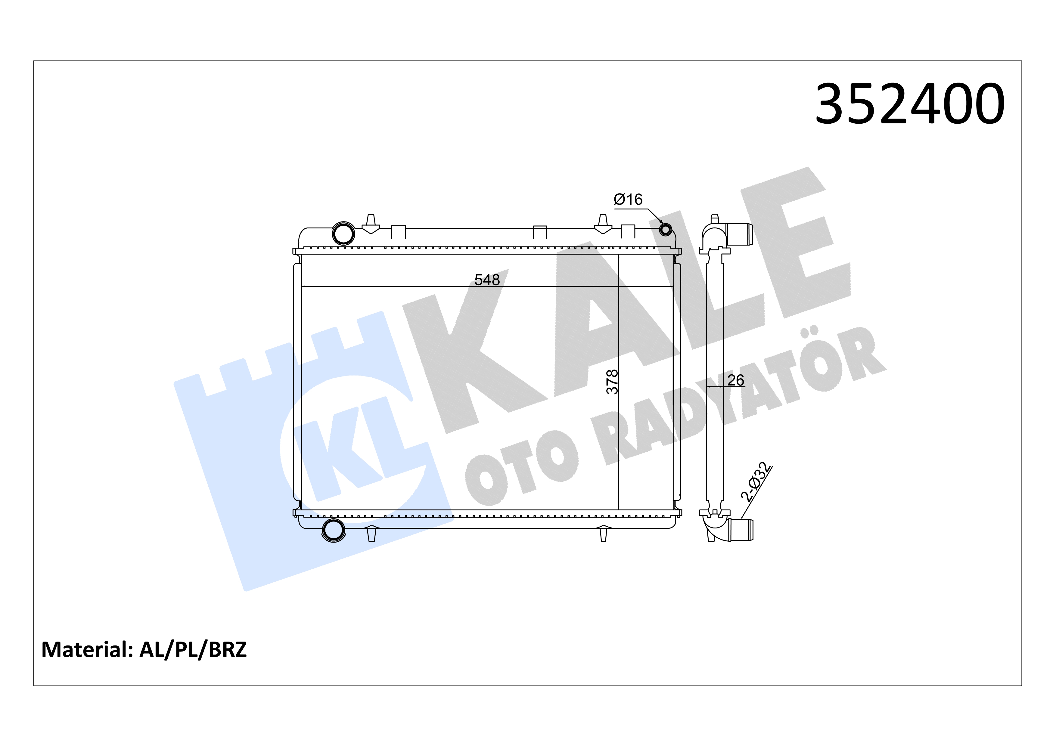 SU RADYATOR BOXER JUMPER DUCATO -AC 2,2HDI 06>