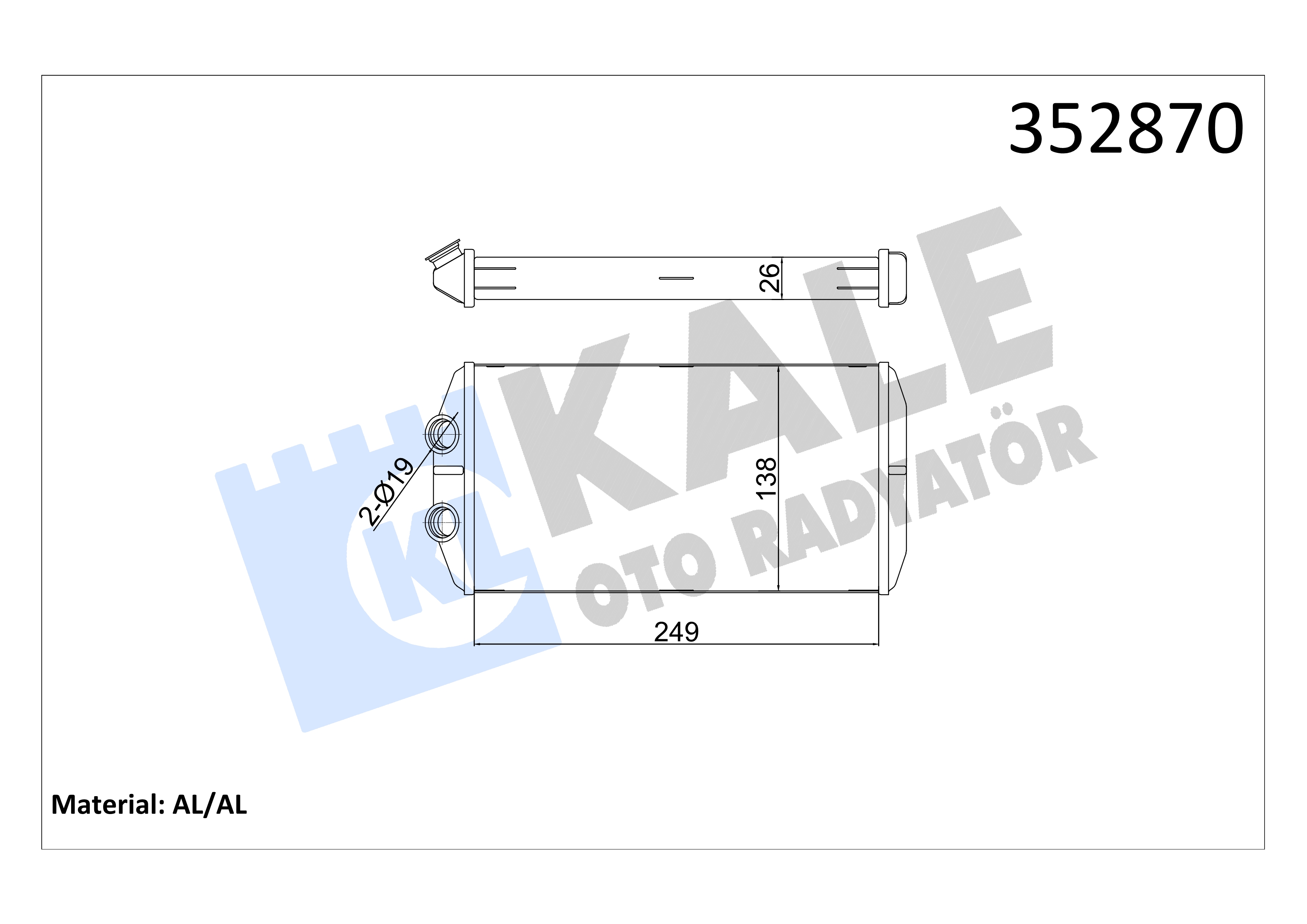 KALORIFER RADYATORU P.301-C ELYSEE DV6-1,2I 2012>