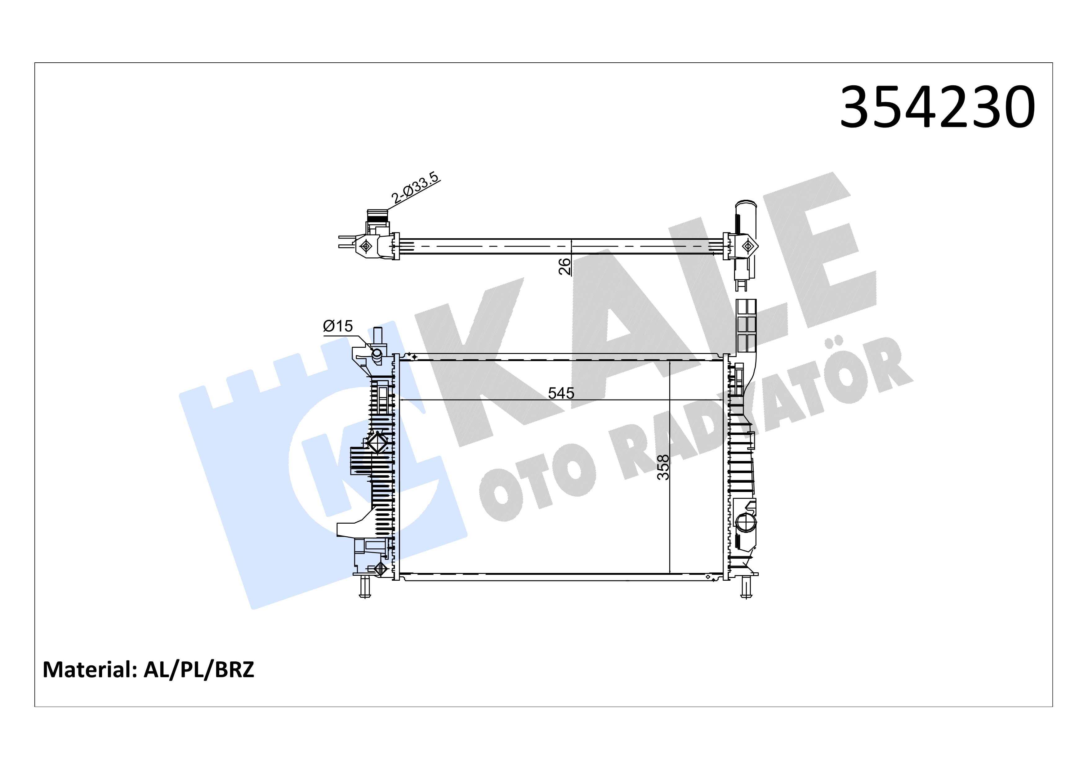 RADYATOR (+AC) 26mm FOCUS 1.6 ZETEC-S 98>04