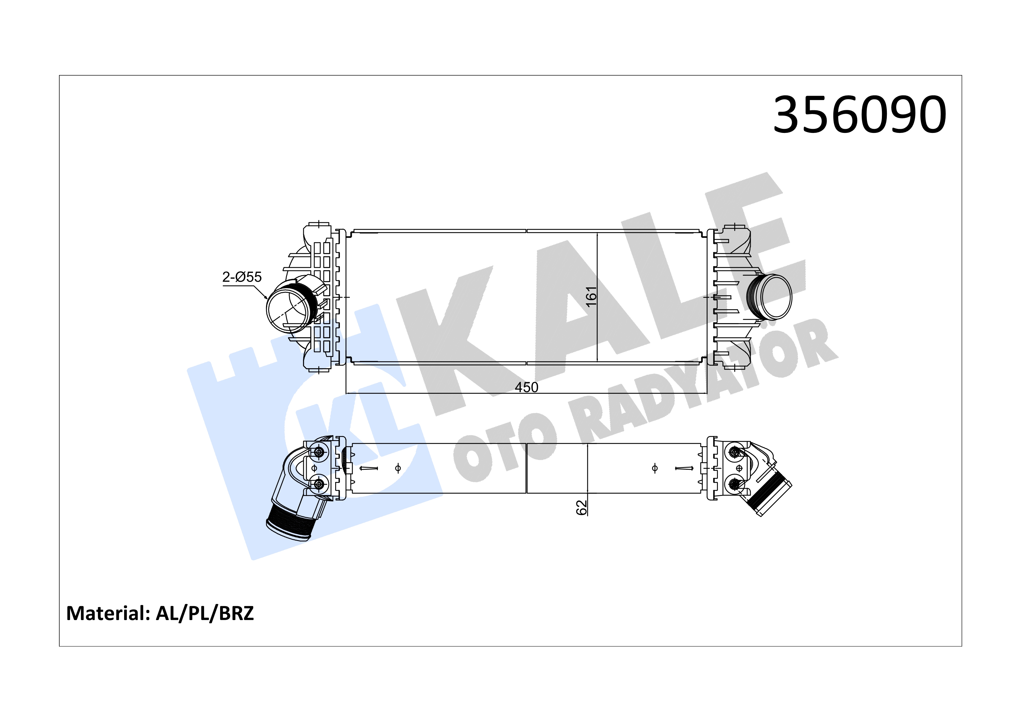 INTERCOOLER RADYATOR TRANSIT V.362-V.363 18> 