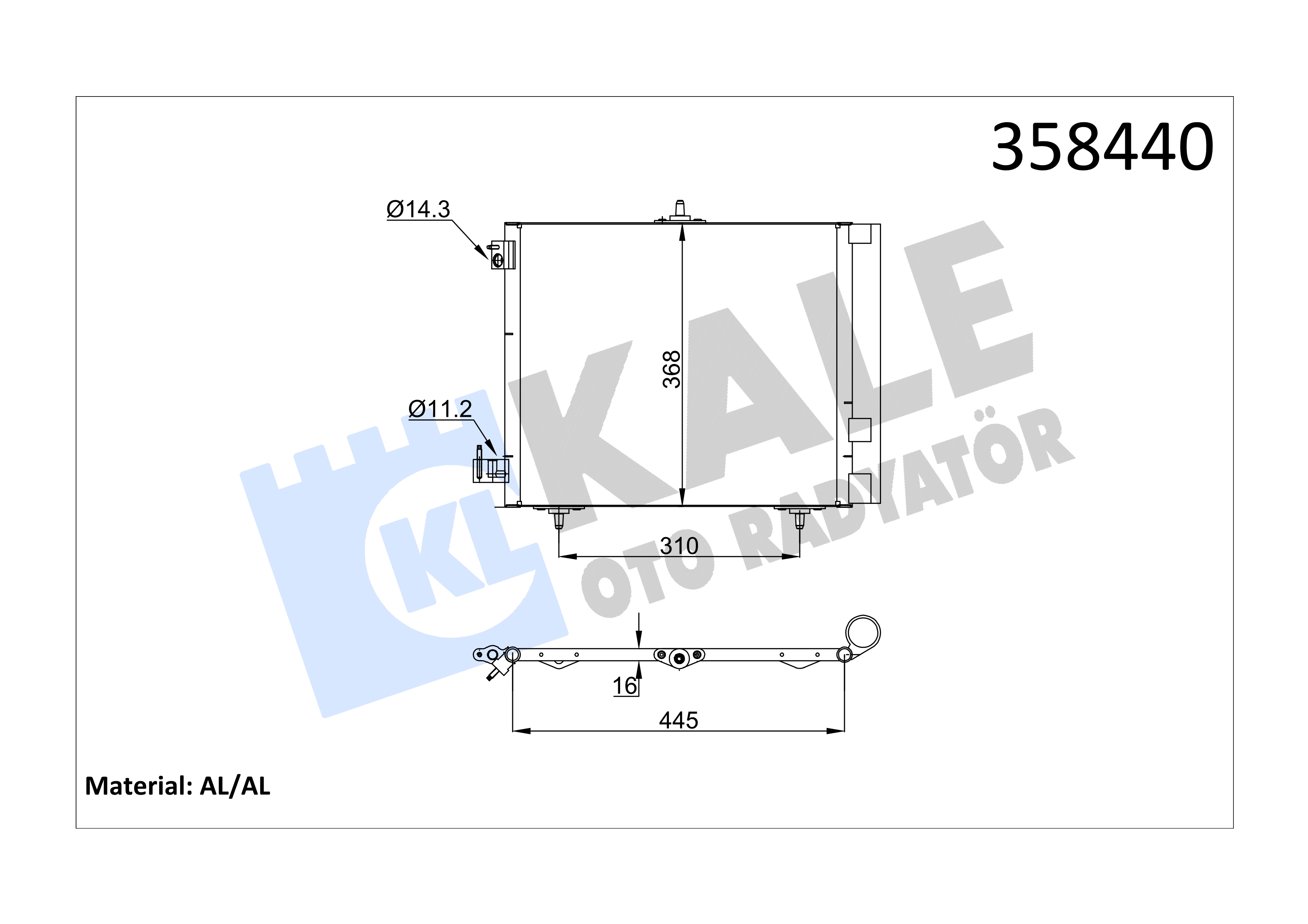 KLIMA RADYATORU  C3II DS3 207 208 2008