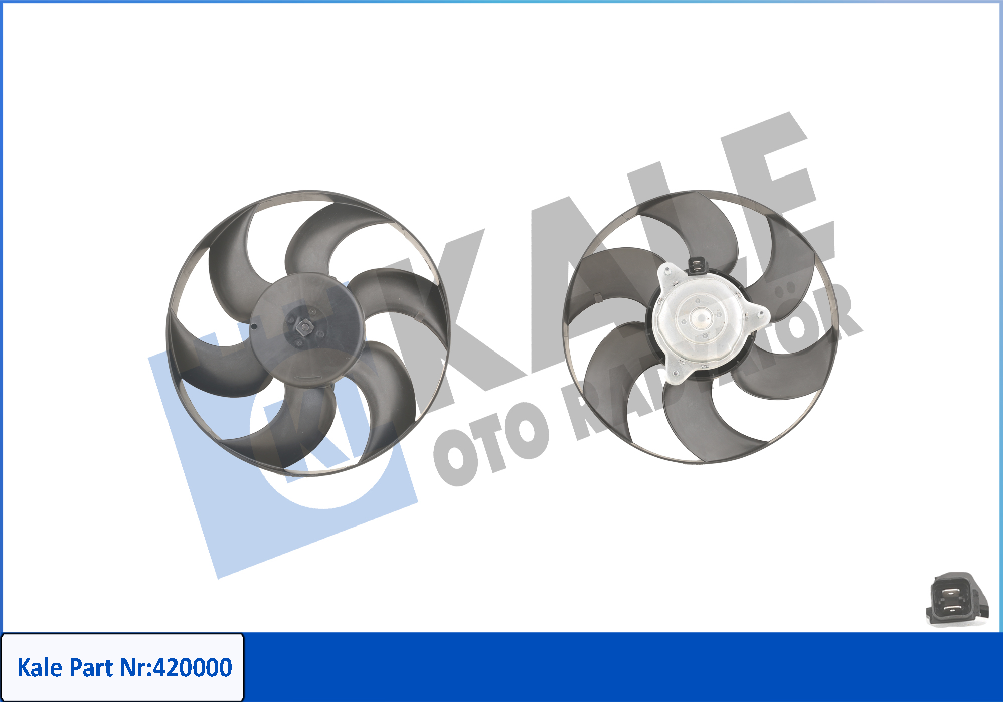 FAN MOTORU + ÇERÇEVESİ (BROSE TYP)