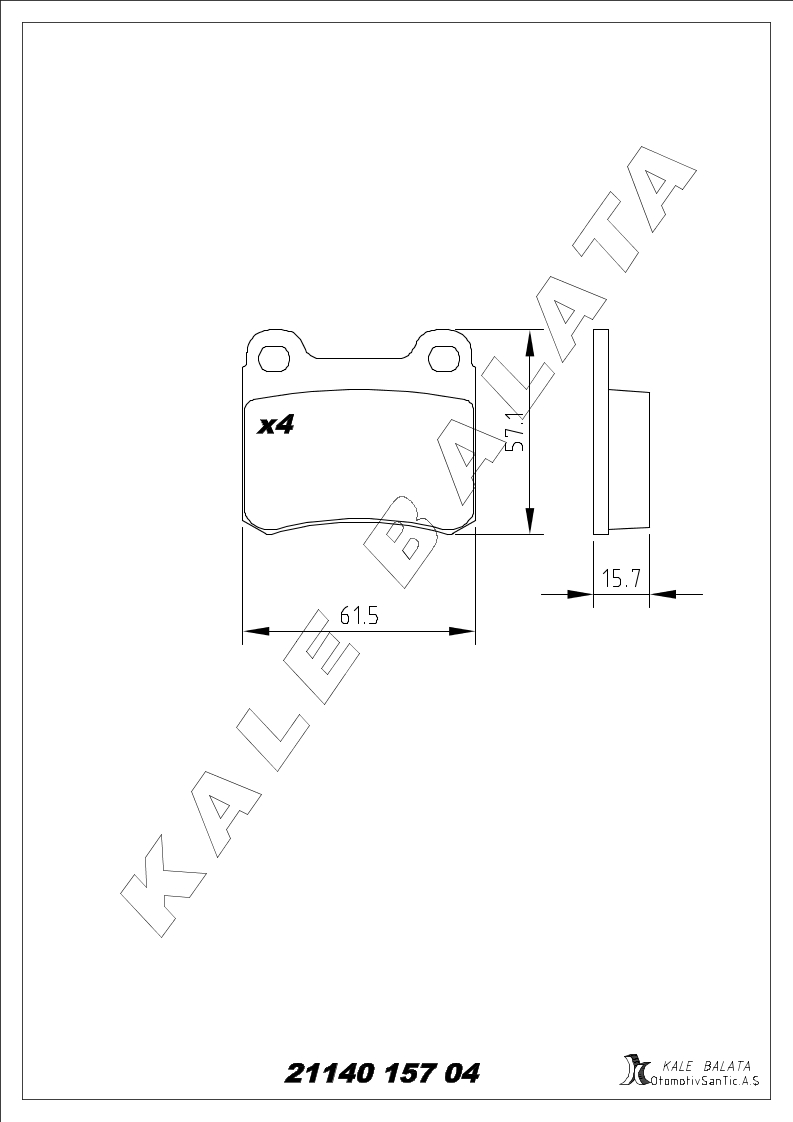 DISK BALATA ARKA