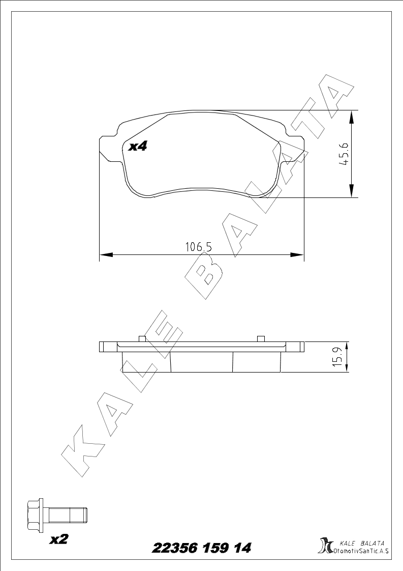 DISK BALATA ARKA