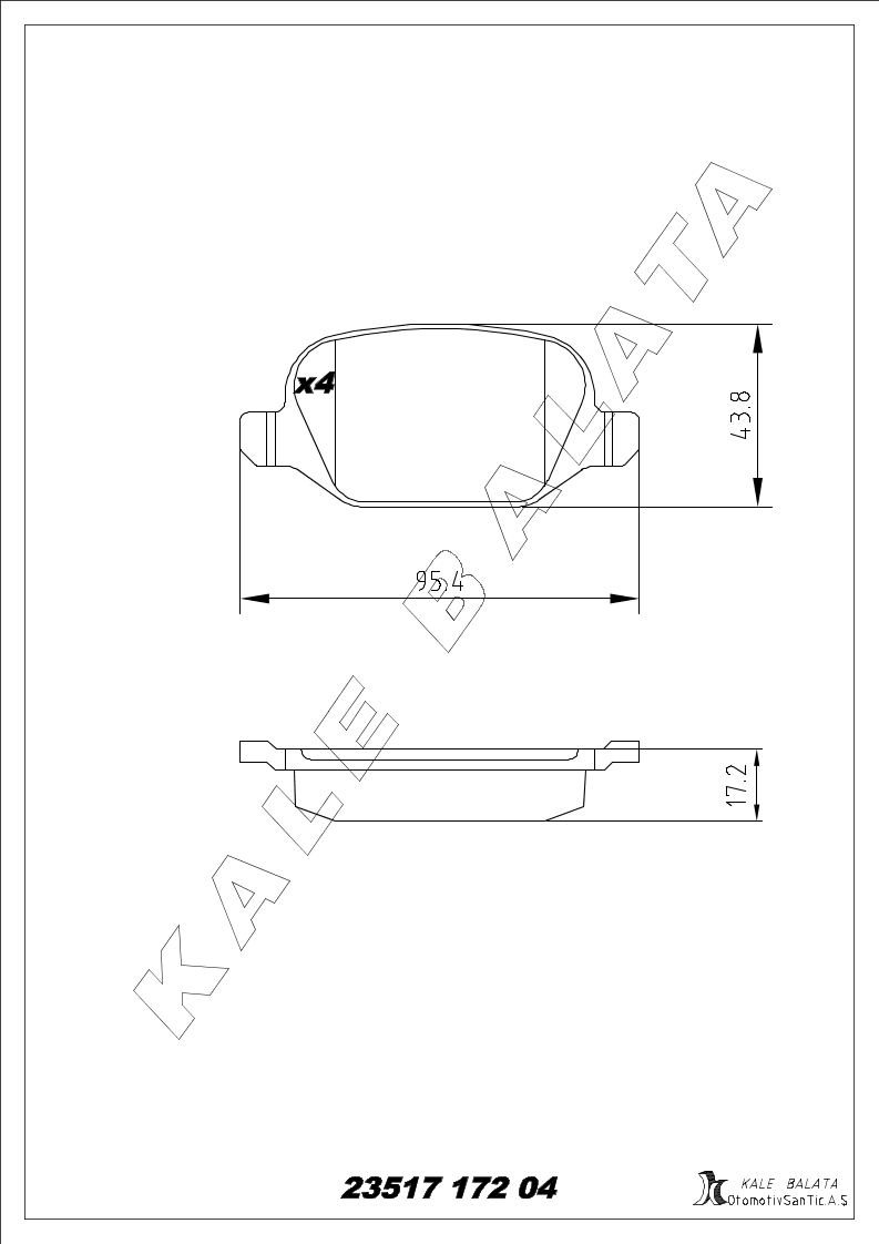 DISK BALATA ARKA