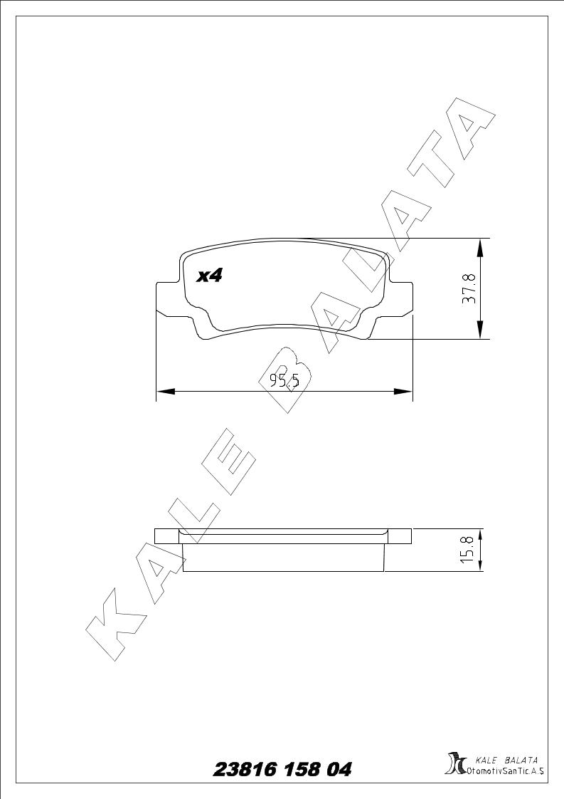 DISK BALATA ARKA