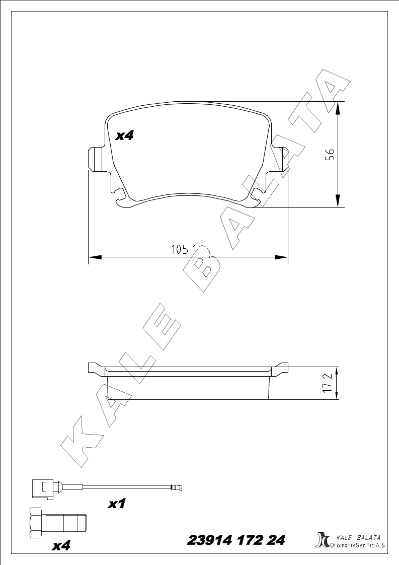 DISK BALATA ARKA