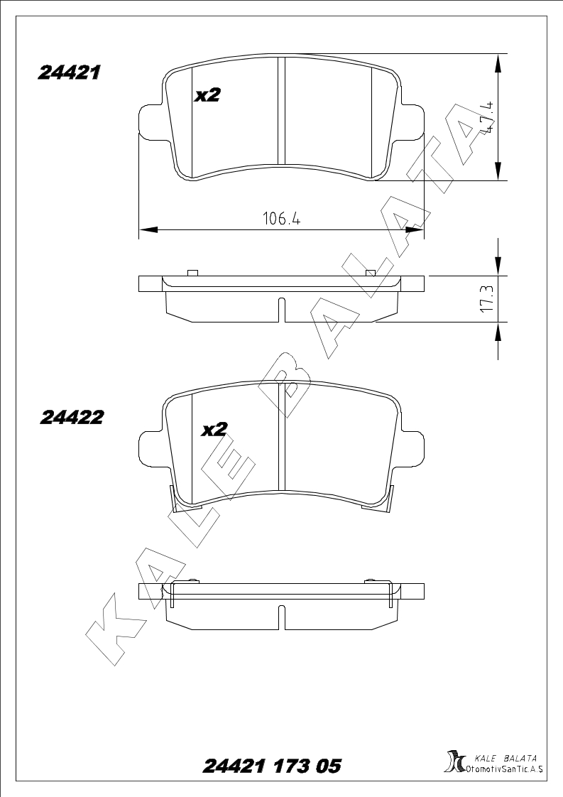 DISK BALATA ARKA