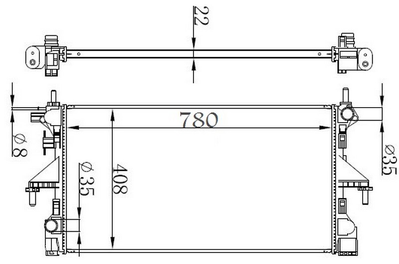 SU RADYATORU BOXER JUMPER DUCATO 2.2 15>