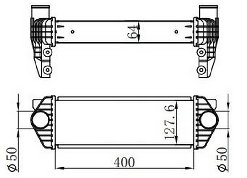 ARA S0GUTUCU (INTERCOOLER) CONNECT BM 07>