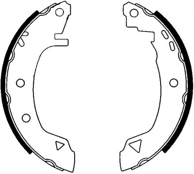 PABUCLU BALATA ARKA (203,2X39mm)