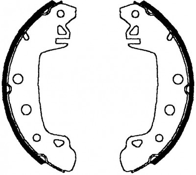 PABUCLU BALATA ARKA (254X70mm)