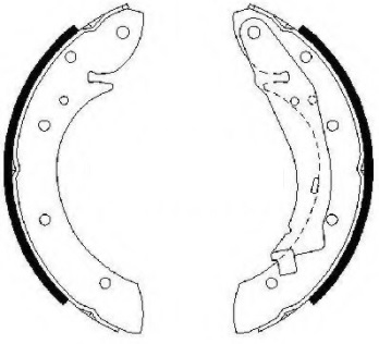 PABUCLU BALATA ARKA (228,6X42mm)