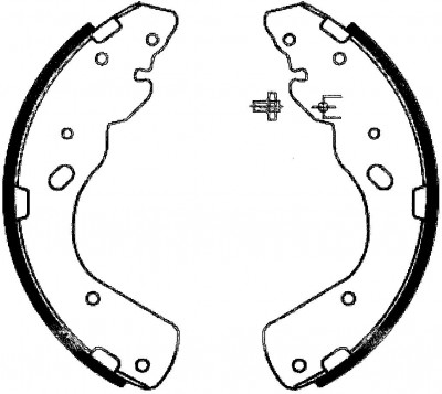 PABUCLU BALATA ARKA (295X55,6mm)