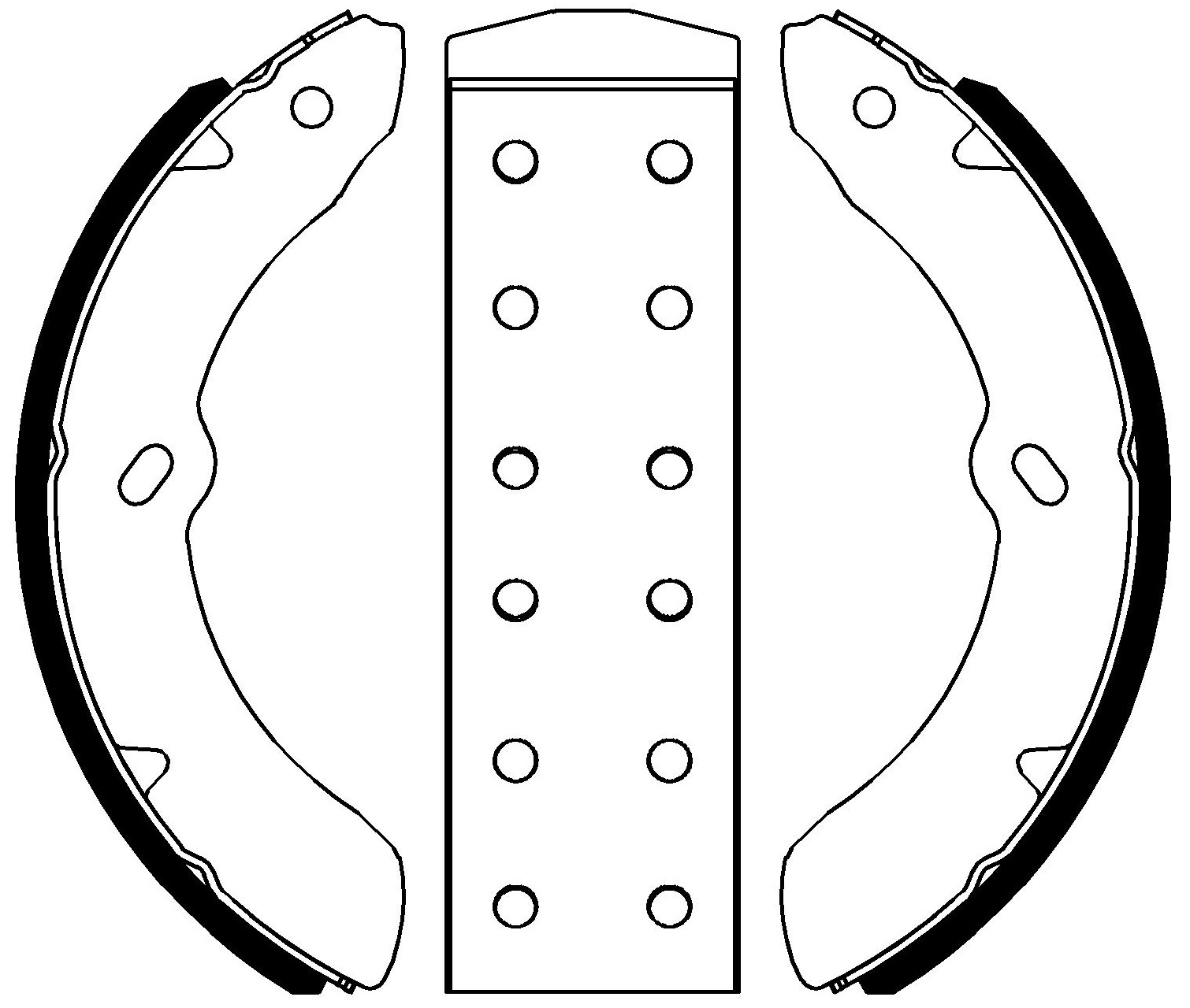 PABUCLU BALATA ON-ARKA (300X75mm)