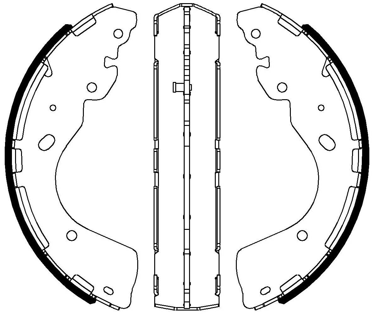 PABUCLU BALATA ARKA (294X56,3mm)