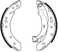 PABUCLU BALATA ARKA (203,2X38mm) 