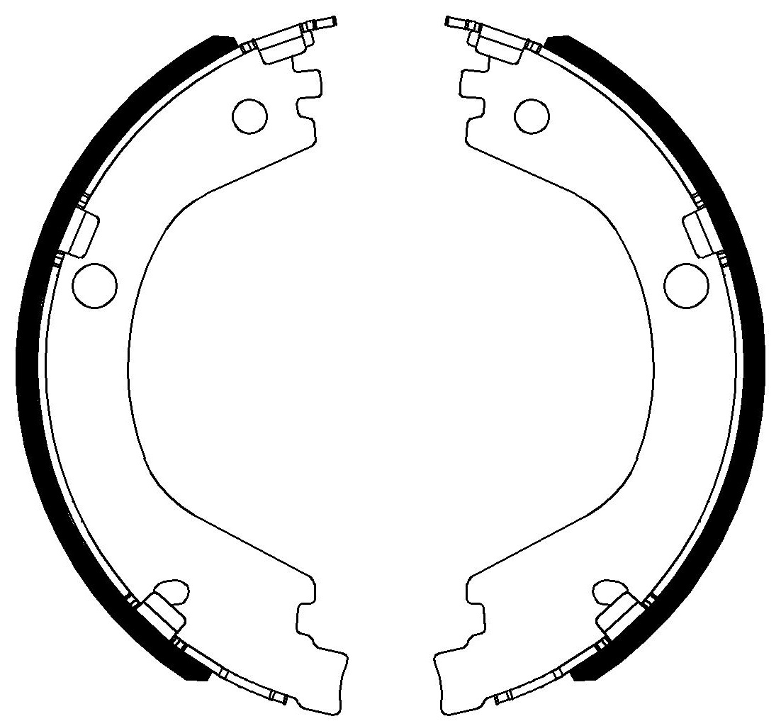 EL FREN BALATA ARKA (170X42mm)