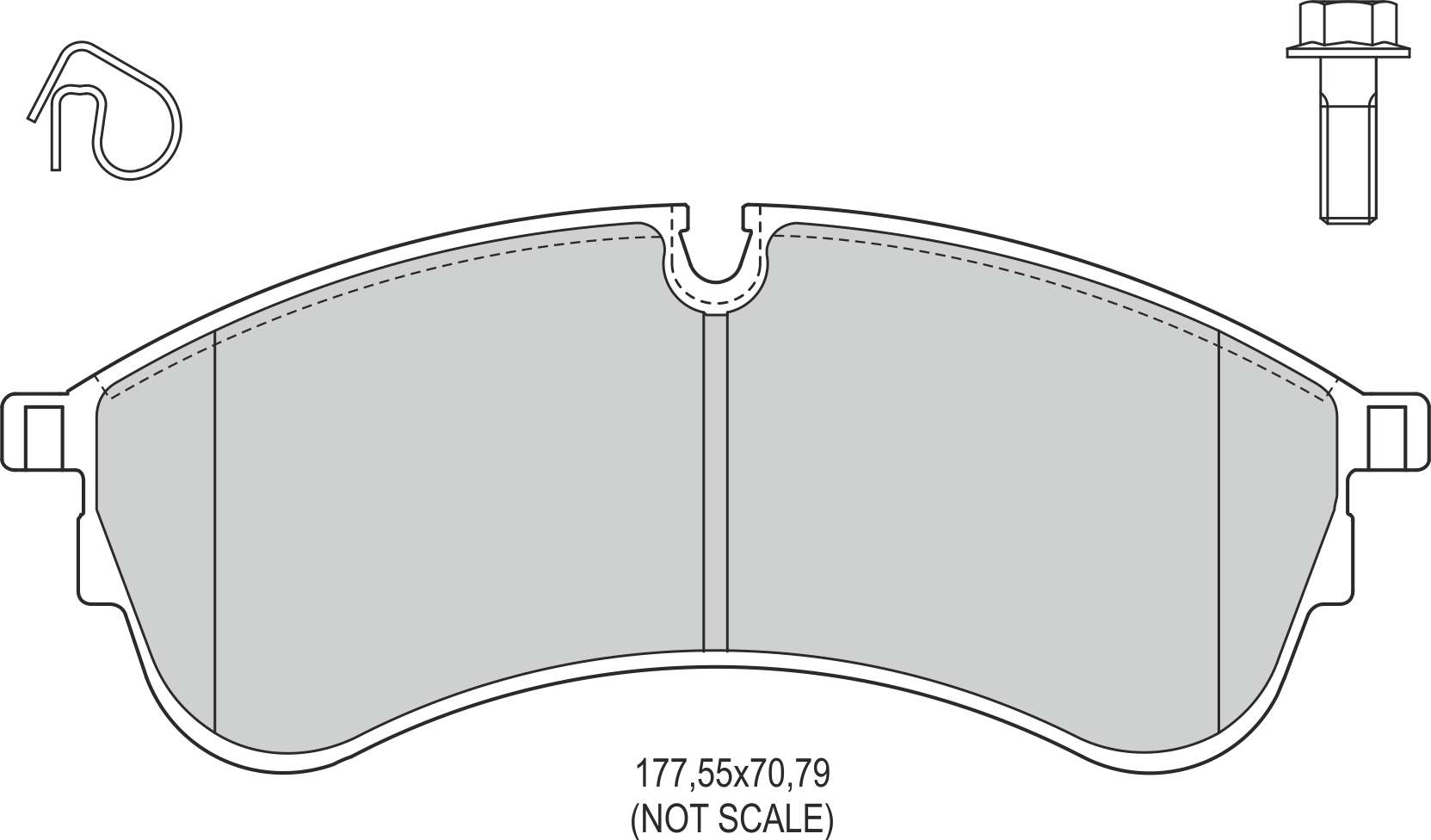 DISK BALATA ON CIFT TEKER 