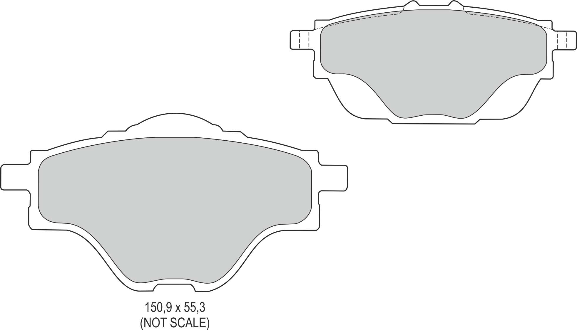 DISK BALATA ARKA 290 mm Disk icin 