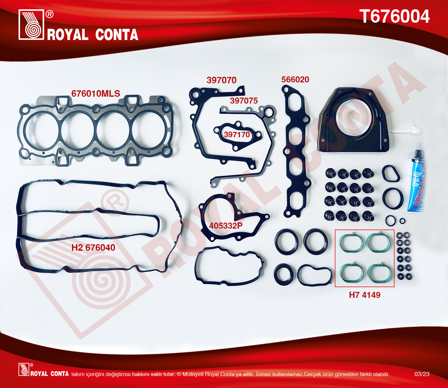 TAKIM CONTA SKT KECELI FOCUS II 1.6Ti 115HP 07>