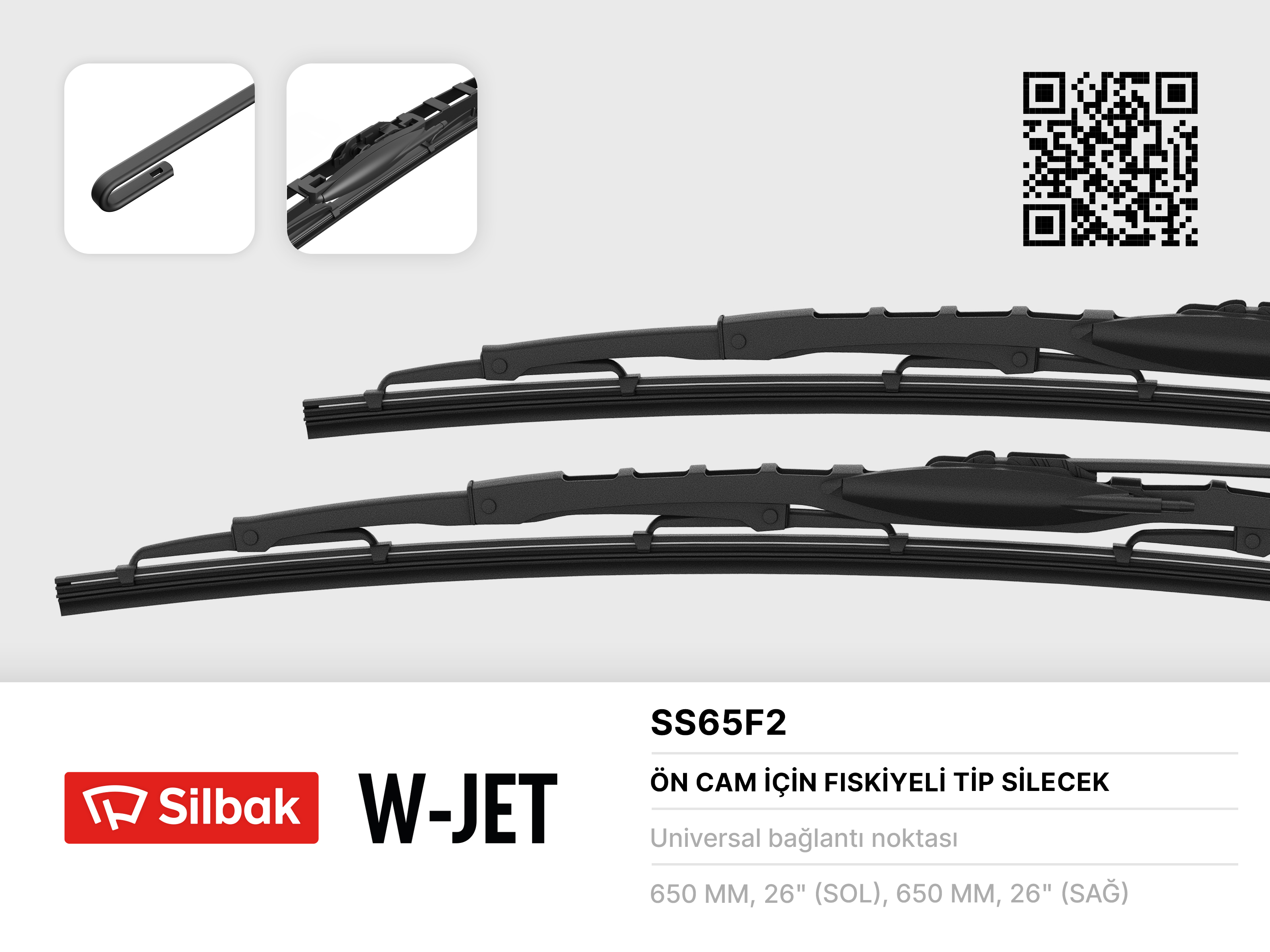 SILECEK SUPURGESI 650mm FISKIYELI RENAULT PREMIUM